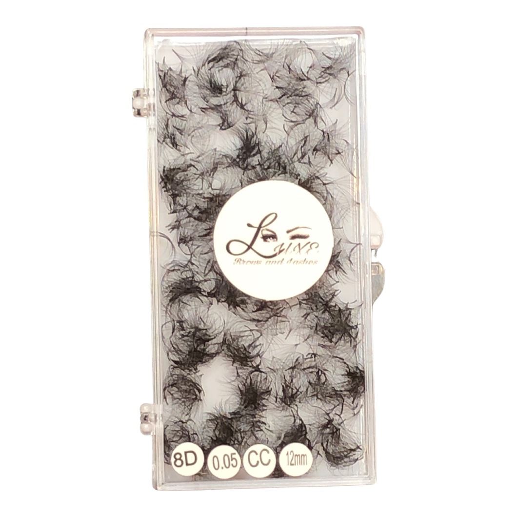 8D .05 Pro-Made 1,000 Loose Fans - Bulk Tray