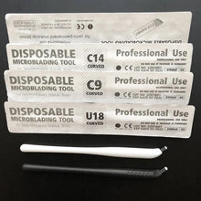 Load image into Gallery viewer, Disposable Microblading Pen with Blade- 10 pack