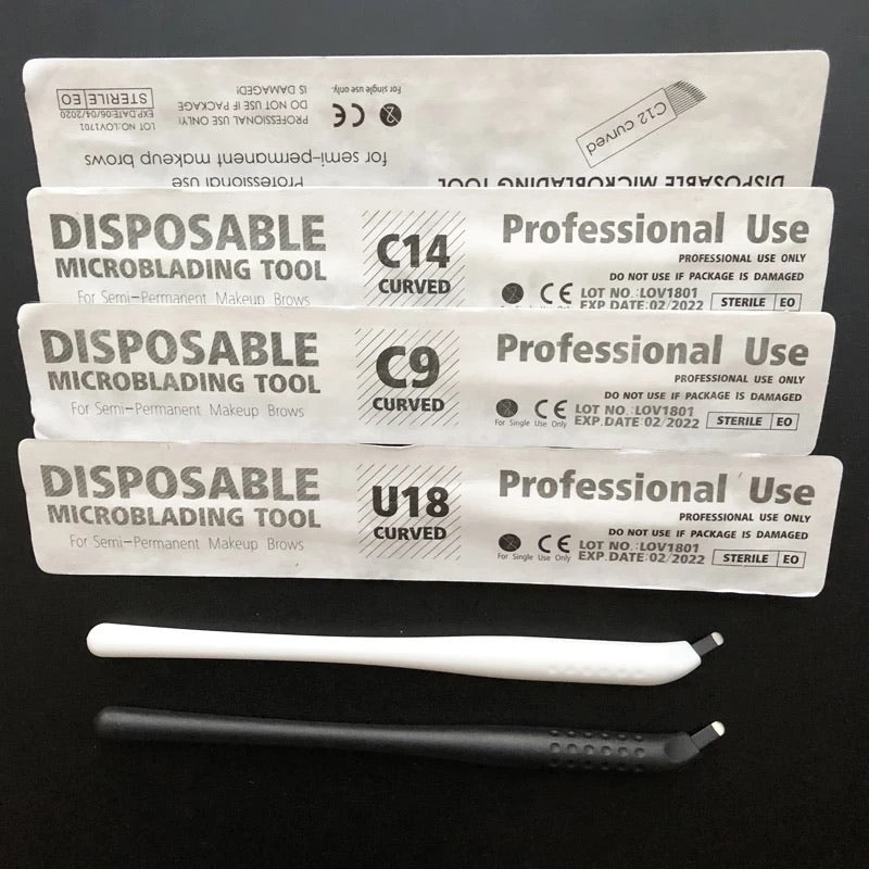 Disposable Microblading Pen with Blade- 10 pack