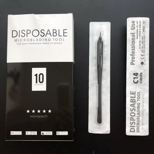 Disposable Microblading Pen with Blade- 10 pack