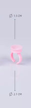 Load image into Gallery viewer, Disposable Ring Large for Pigment/Lash Adhesive 50 pack