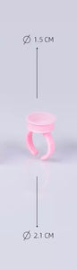 Disposable Ring Large for Pigment/Lash Adhesive 50 pack