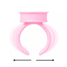 Load image into Gallery viewer, Disposable Ring Large for Pigment/Lash Adhesive 50 pack