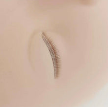 Load image into Gallery viewer, Mannequin Head with Realistic Lashes - Light straight lashes