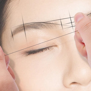 Mapping pre-inked string for Microblading